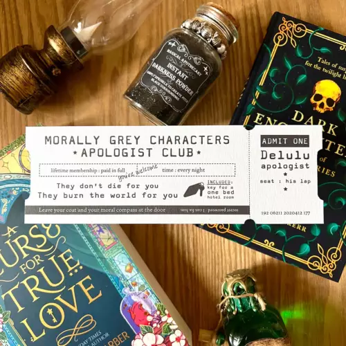 marque page fan morally grey