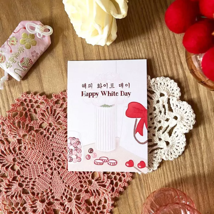 White Day - Art print A6