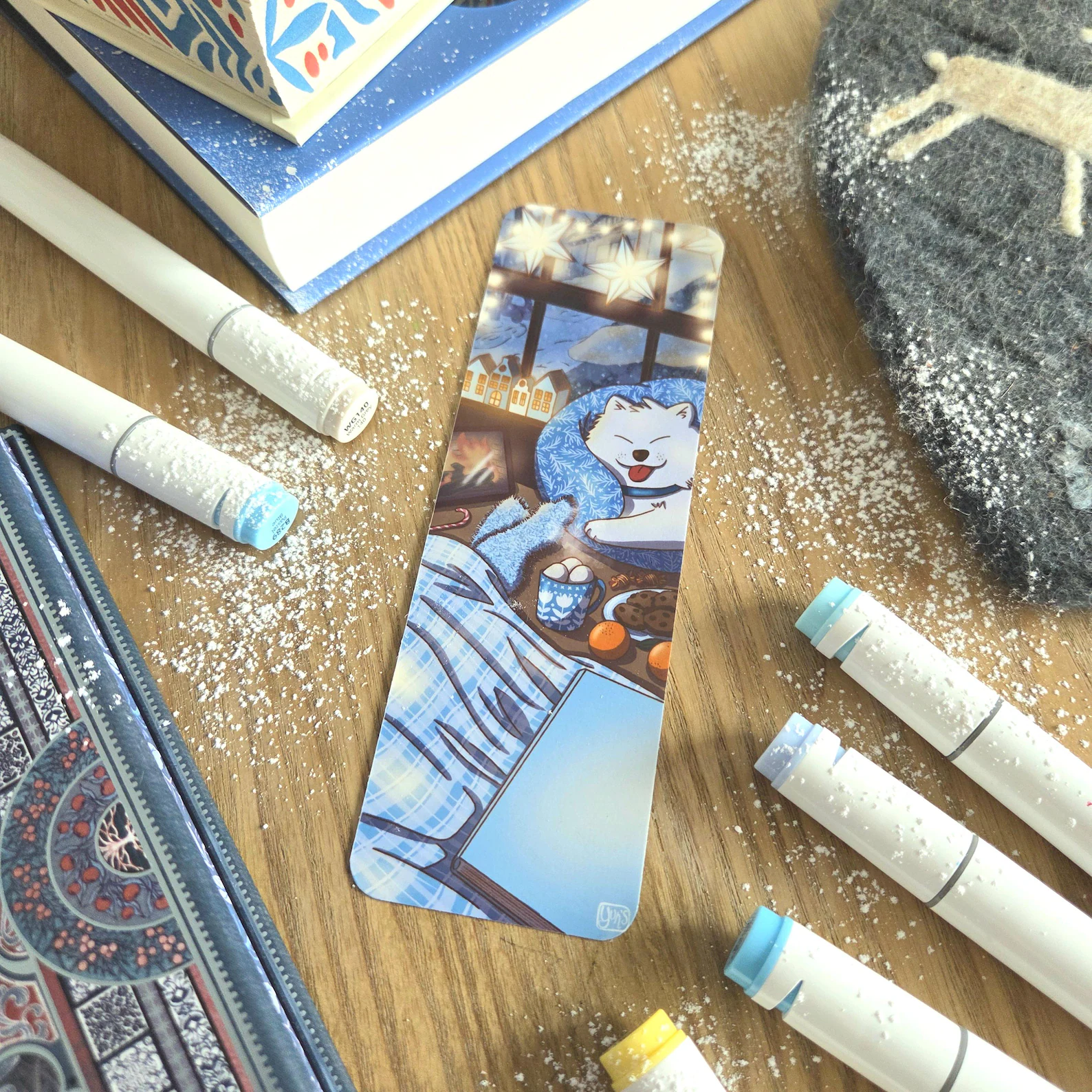 Cozy Hiver - Marque Page