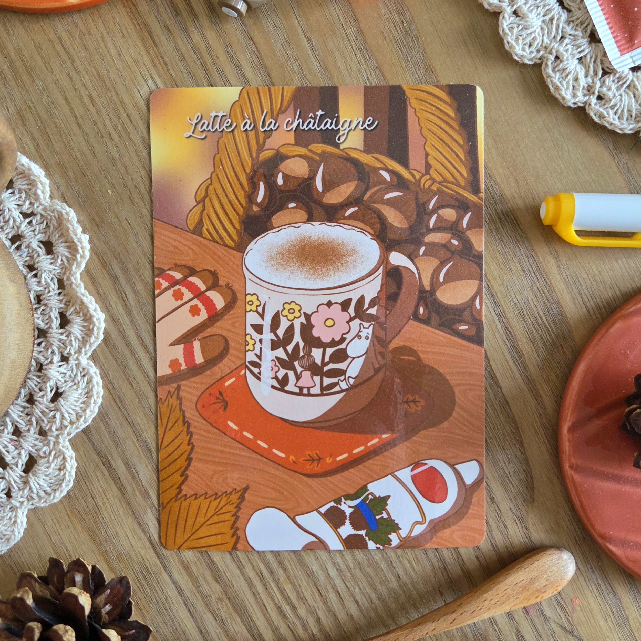 Cartes recettes boissons cozy - A6 – Image 2